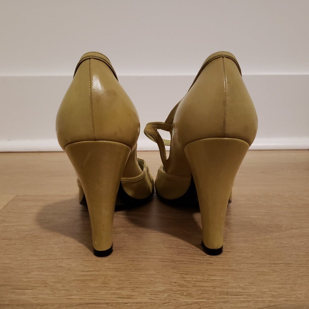 Marc Jacobs Italian Chartreuse Heels